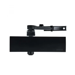 Доводчик дверной накладной RYOBI LIM D-1200 EN2/3/4 GREY_ANTHRACITE серый стандартная тяга (80кг)
