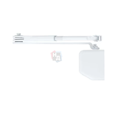 Доводчик дверной накладной RYOBI DS-3550 EN2-5 WHITE белый стандартная тяга (100кг)