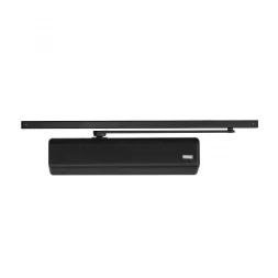 Доводчик дверной накладной RYOBI DS-3550 EN1-3 BLACK черный скользящая тяга (65кг)