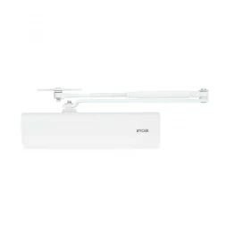 Доводчик дверной накладной RYOBI D-2550 EN1-4 BC GLOSSY_WHITE белый универсальная тяга (80кг)