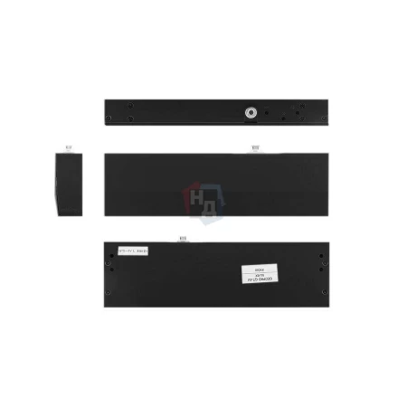 Доводчик дверной накладной RYOBI GTS_4V_L EN1-5 BLACK черный скользящая тяга (100кг)