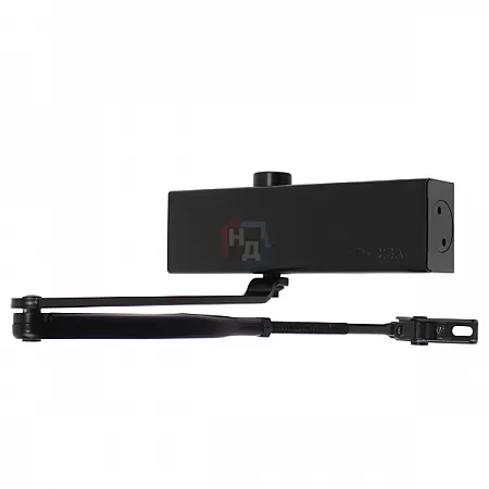 Доводчик дверной CISA C1510.03.0.90 Professional Plus2 STD FIRE черный EN2-4 (80кг)