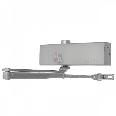 Доводчик дверной CISA C1510.03.0.97 Professional Plus2 STD FIRE серый EN2-4 (80кг)
