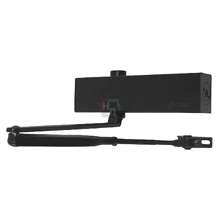 Доводчик дверной CISA C1610.03.0.90 Professional Plus2 BC STD FIRE черный EN2-4 (80кг)