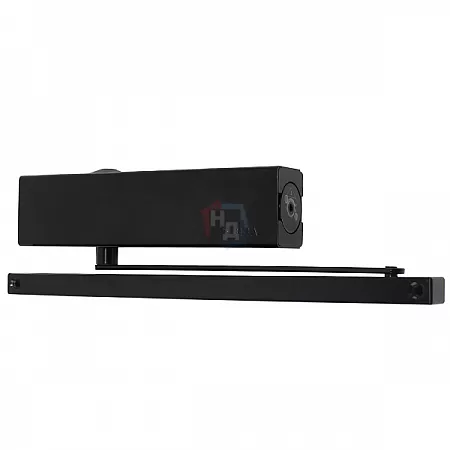 Доводчик дверной CISA D5200.03.0.44 BC SLD черный EN1-4 (80кг)