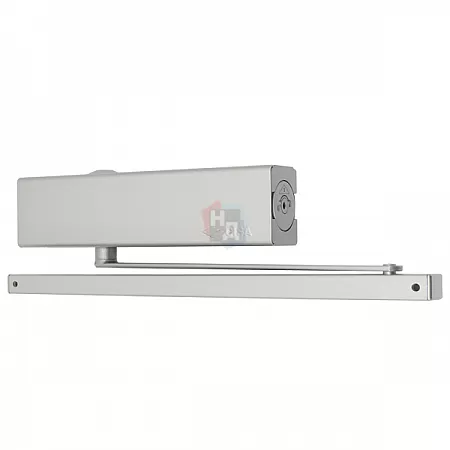 Доводчик дверной CISA D5200.03.0.97 BC SLD серый EN1-4 (80кг)