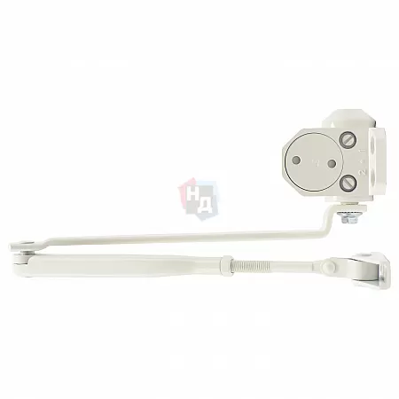 Доводчик дверной CISA 60460/60470.03.0.45 STD белый EN2-4 (80кг)