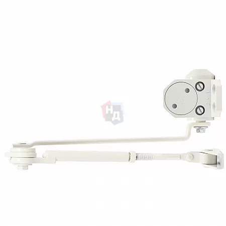 Доводчик дверной CISA 60461.03.0.45 STD HO с фиксацией белый EN2-4 (80кг)