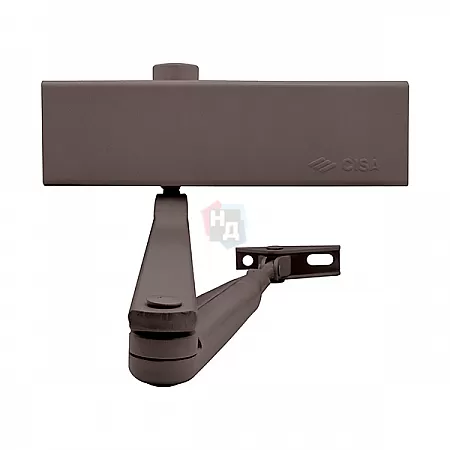 Доводчик дверной CISA C1510.03.0.88 Professional Plus2 STD FIRE коричневый EN2-4 (80кг)