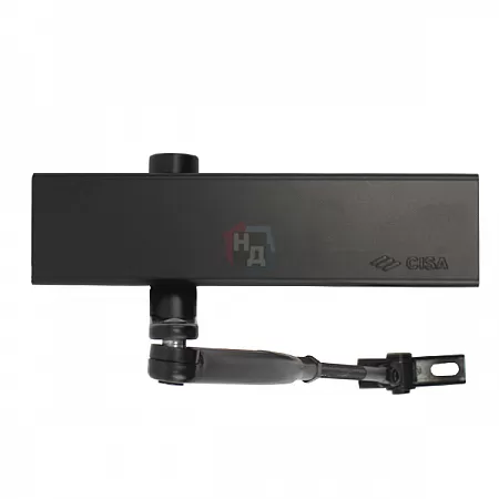 Доводчик дверной CISA C1510.03.0.90 Professional Plus2 STD FIRE черный EN2-4 (80кг)