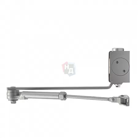 Доводчик дверной CISA C1511.03.0.97 Professional Plus2 STD HO с фиксацией серый EN2-4 (80кг)