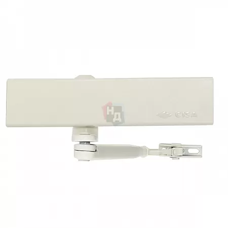 Доводчик дверной CISA C1610.03.0.45 Professional Plus2 BC STD FIRE белый EN2-4 (80кг)