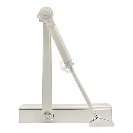 Доводчик дверной CISA C1611.03.0.45 Professional Plus2 BC STD HO с фиксацией белый EN2-4 (80кг)