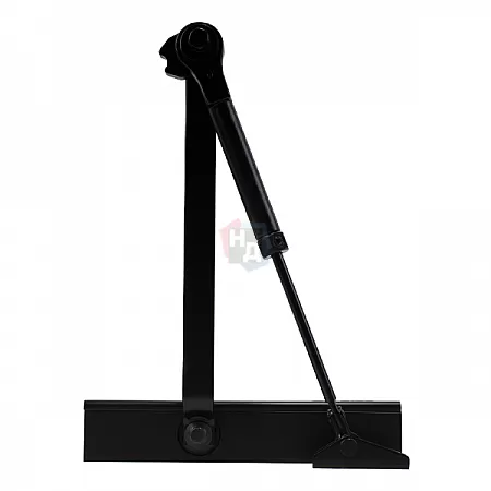 Доводчик дверной CISA C1611.03.0.90 Professional Plus2 BC STD HO с фиксацией черный EN2-4 (80кг)