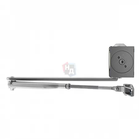Доводчик дверной CISA C1611.03.0.97 Professional Plus2 BC STD HO с фиксацией серый EN2-4 (80кг)