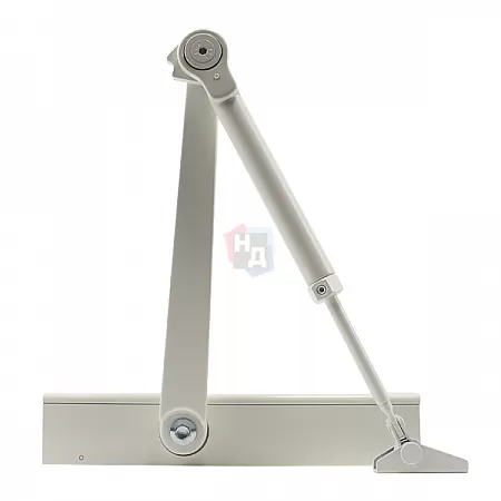 Доводчик дверной CISA C1611.05.0.45 Professional Plus2 BC STD HO с фиксацией белый EN2-6 (120кг)