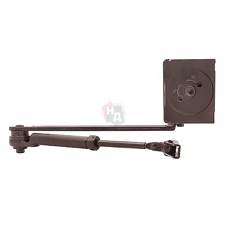 Доводчик дверной CISA C1611.05.0.88 Professional Plus2 BC STD HO с фиксацией коричневый EN2-6 (120кг)