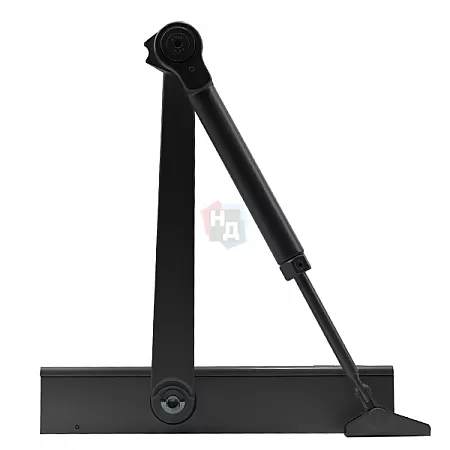 Доводчик дверной CISA C1611.05.0.90 Professional Plus2 BC STD HO с фиксацией черный EN2-6 (120кг)