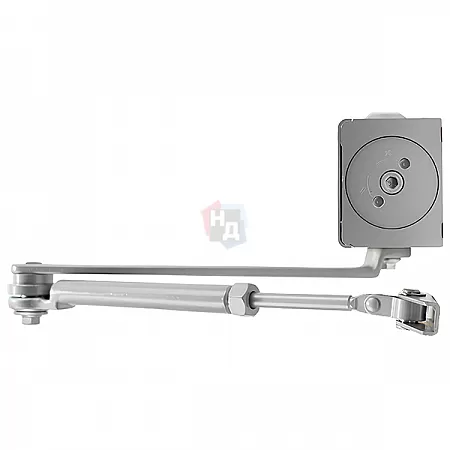 Доводчик дверной CISA C1611.05.0.97 Professional Plus2 BC STD HO с фиксацией серый EN2-6 (120кг)