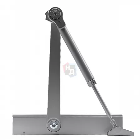 Доводчик дверной CISA C1611.05.0.97 Professional Plus2 BC STD HO с фиксацией серый EN2-6 (120кг)