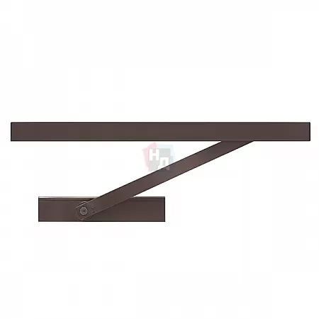 Доводчик дверной CISA C2010.03.0.88 Professional Plus2 SLD коричневый EN3 (60кг)