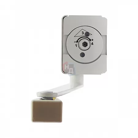 Доводчик дверной CISA D5200.03.0.45 BC SLD белый EN1-4 (80кг)