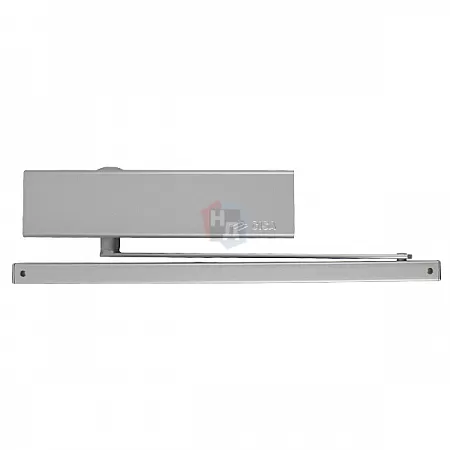 Доводчик дверной CISA D5200.03.0.97 BC SLD серый EN1-4 (80кг)