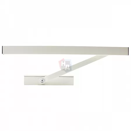 Доводчик дверной CISA C2011.03.0.45 Professional Plus2 SLD HO с фиксацией белый EN3 (60кг)