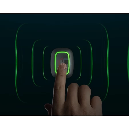 Беспроводная тревожная кнопка Ajax Button черный
