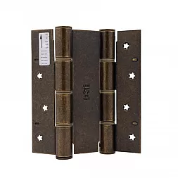Петля барная Aldeghi Luigi 87AO155-40 155 мм OА античная латунь