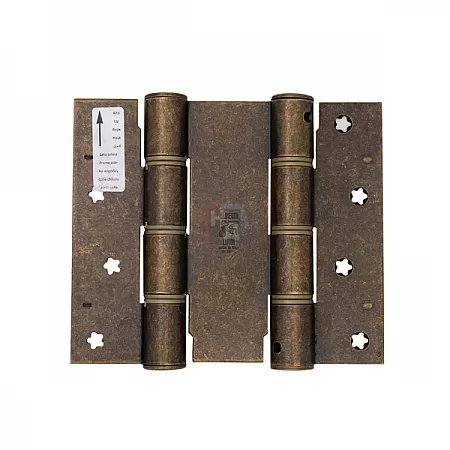 Петля барная Aldeghi Luigi 87AO125-40 125 мм ОА античная латунь