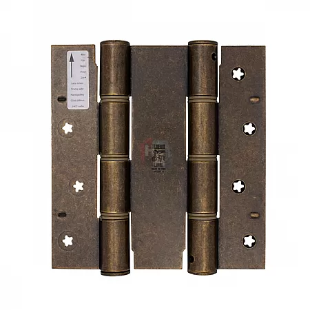 Петля барная Aldeghi Luigi 87AO155-40 155 мм OА античная латунь