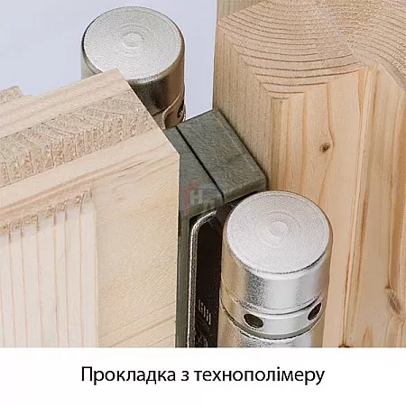 Петля барная с тормозом Aldeghi Luigi 101AB125B 125 мм AB бронза
