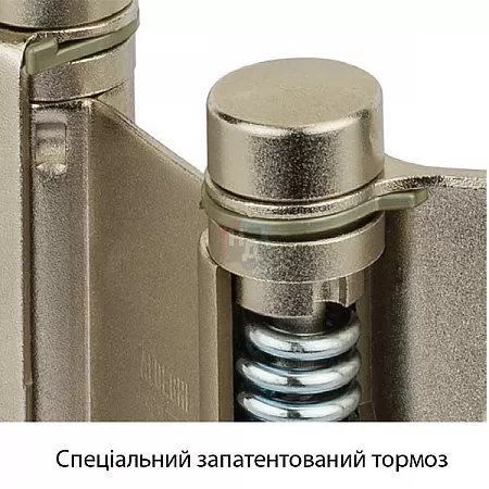 Петля барная с тормозом Aldeghi Luigi 101AB125B 125 мм AB бронза