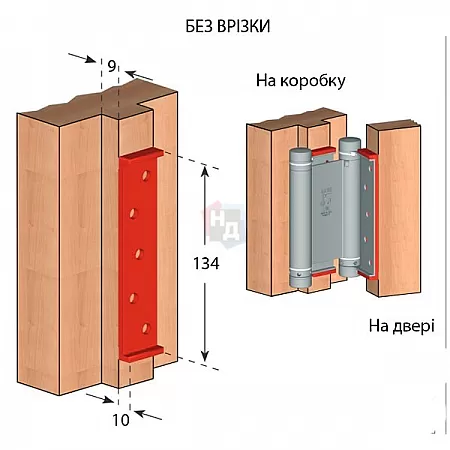 Петля барная с тормозом Aldeghi Luigi 101AB125B 125 мм AB бронза