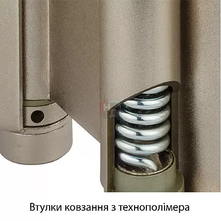 Петля барная с тормозом Aldeghi Luigi 101OA150B 150 мм OA античная латунь