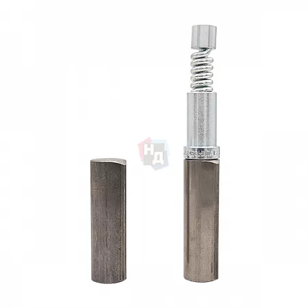 Петля приварная c пружиной Aldeghi Luigi 1254AL155SS 155 мм левая