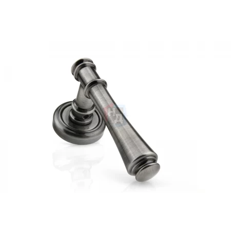 Дверная ручка Fadex Tako 245V P52 серебро темное