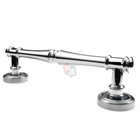 Дверная ручка Fadex Tako MG33 255мм C03 хром полированный / хром матовый