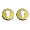 Накладка PZ Forme Fixa Round. L01 - латунь полированная