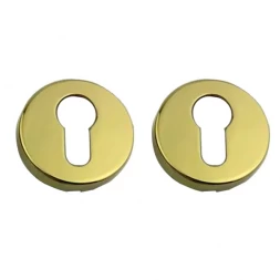 Накладка PZ Forme Fixa Round. L01 - латунь полированная