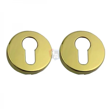 Накладка PZ Forme Fixa Round. L01 - латунь полированная