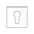 Накладка PZ Forme Fixa Squared. O01 - золото 24К