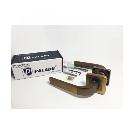 Дверная ручка Paladii AL ЭДИТ MCF кофе