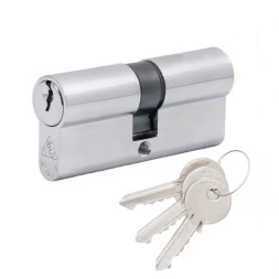 Цилиндр Cortellezzi Primo 116 60 (30x30) ключ-ключ хром матовый