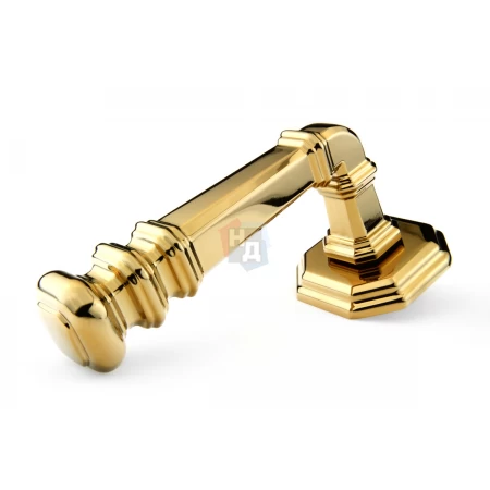 Дверная ручка Forme Atlas 159R O01 золото 24k