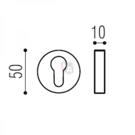 Накладка WC Colombo Design CC19 BZG белый