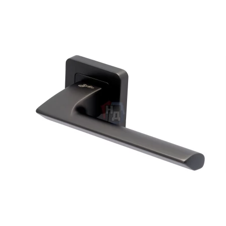 Дверная ручка Safita RAZOR SQ MSB матовый графит