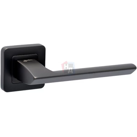 Дверная ручка Safita RAZOR SQ MSB матовый графит