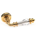 Дверная ручка Fadex Siena Swarovski 472V O01 золото 24k / кристалл Swarovski